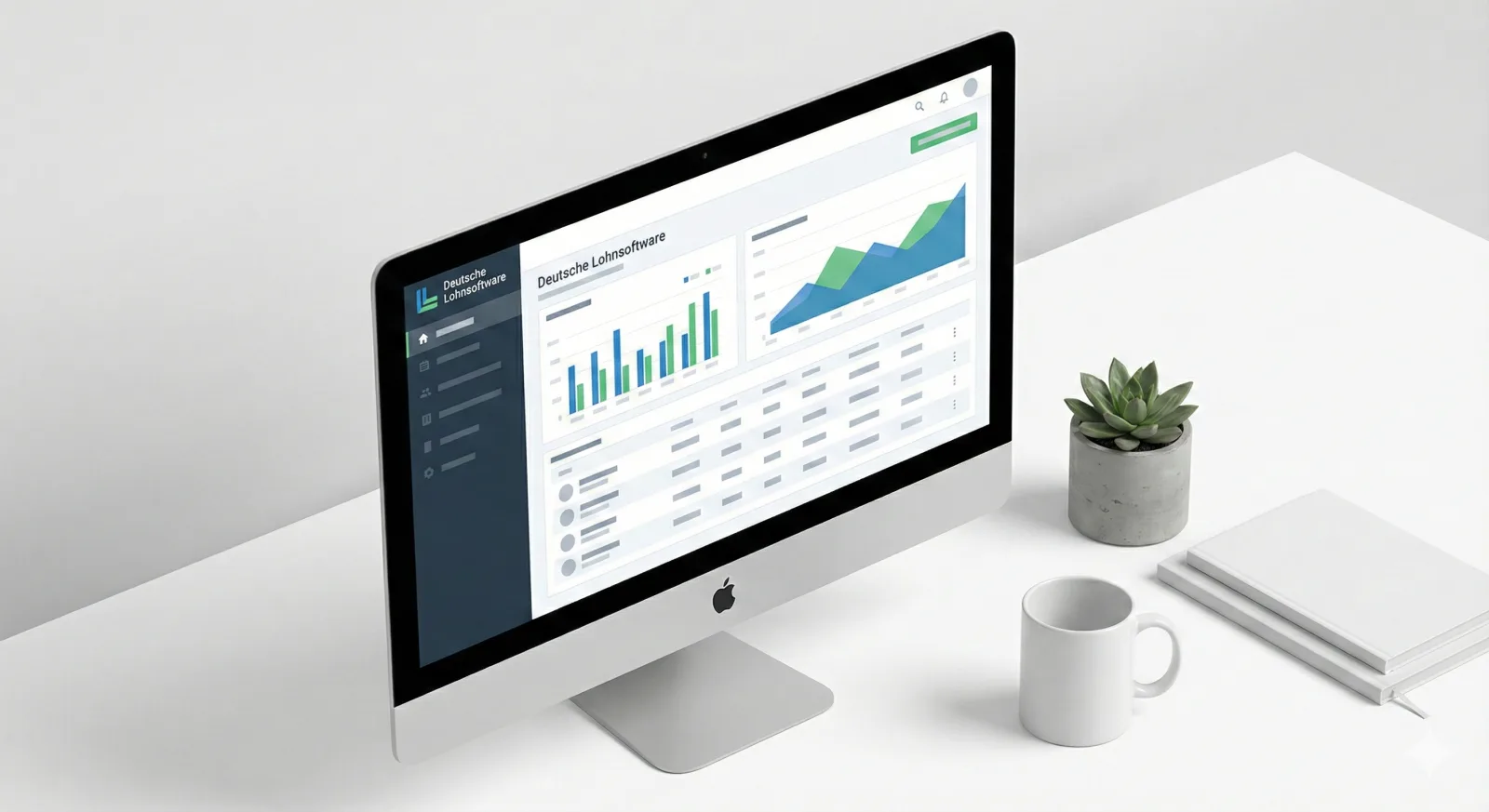 Dashboard payroll z wykresami i listą pracowników